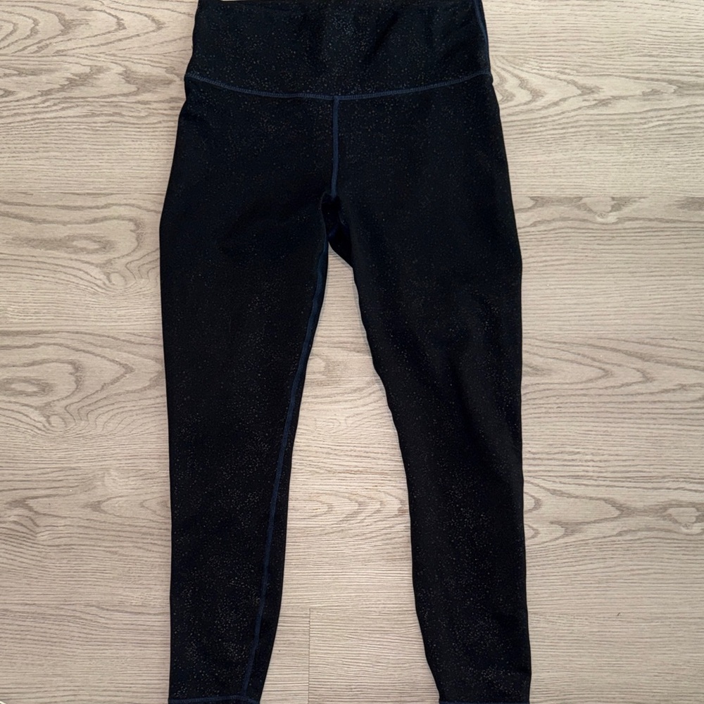 Black Sparkle Leggings by Fabletics